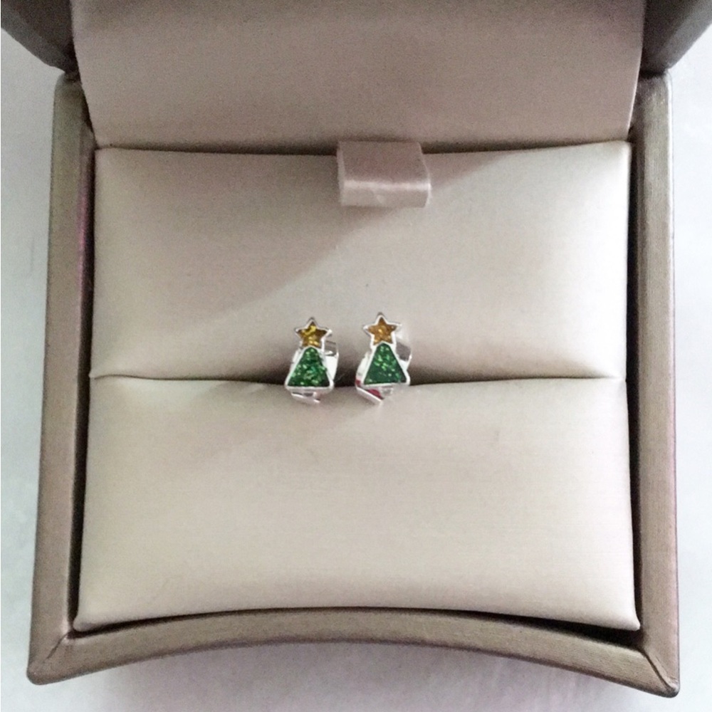 Christmas Tree Stud Earrings